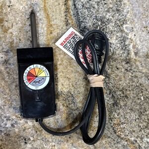 Dazey Black Electric Fry Skillet Heat Control Probe Corded DTC-1 P-500 Tested V3
